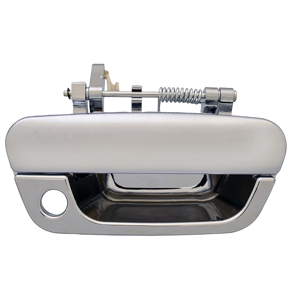 MANIJA EXTERIOR CV SPARK 11-17/BEAT HATCHBACK/SEDAN 17-20  CON HOYO PARA LLAVE CROMADA PLASTICO HUSHAN Derecho Delantera  