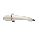MANIJA EXTERIOR CR 300C 05-10  DG MAGNUM 05-08  SIN HOYO PARA LLAVE CROMADA PLASTICO HUSHAN Derecho Delantera/Trasera  