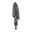 CHISGUETERO LIMPIAPARABRISAS DG H100 02-05  NEGRO 1 PIEZA PLASTICO Derecho/Izquierdo Delantera  