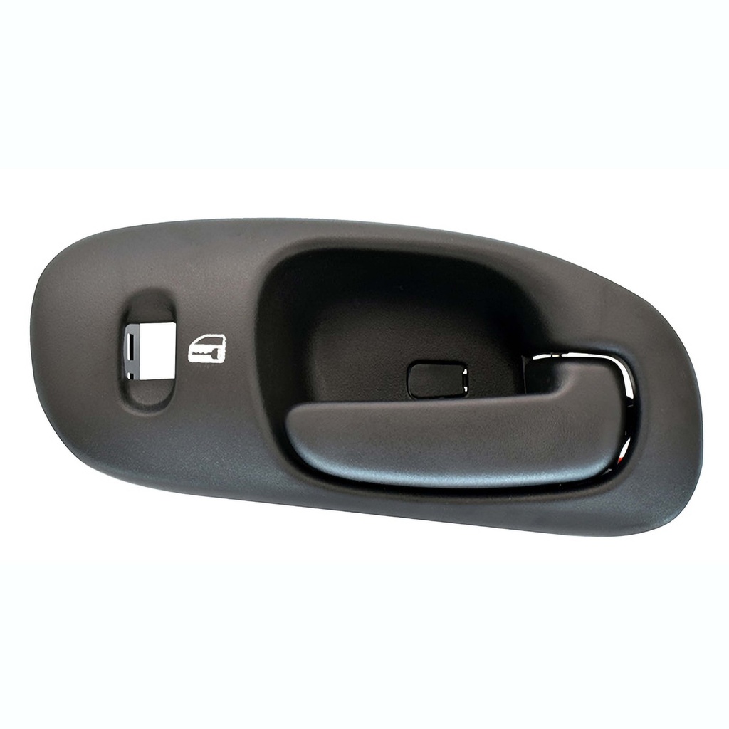 MANIJA INTERIOR DG INTREPID 98-04  CON HOYO PARA SEGURO NEGRO PLASTICO HUSHAN Derecho Delantera  