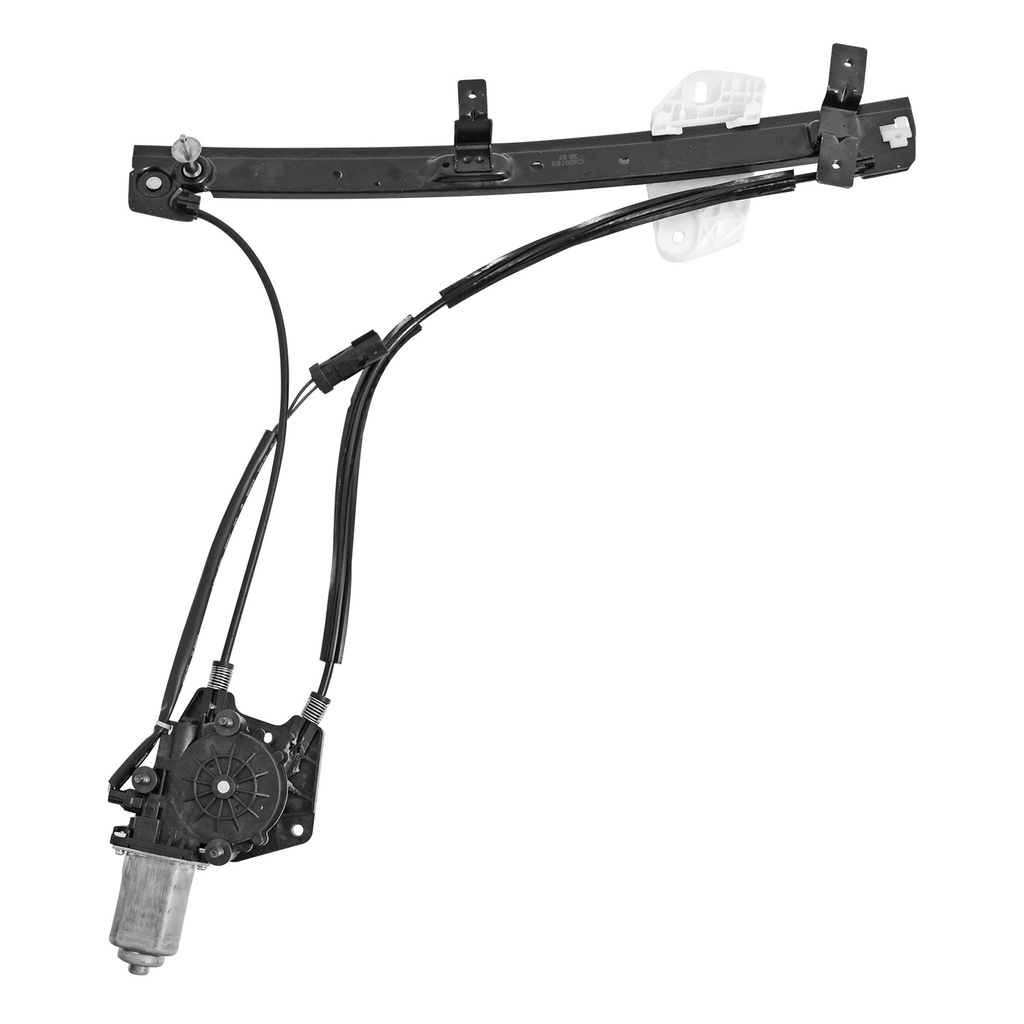 ELEVADOR DE CRISTAL DG NEON 03-05  ELECTRICO 2 PINS CON MOTOR ENCHUFE NEGRO HUSHAN Izquierdo Delantera  