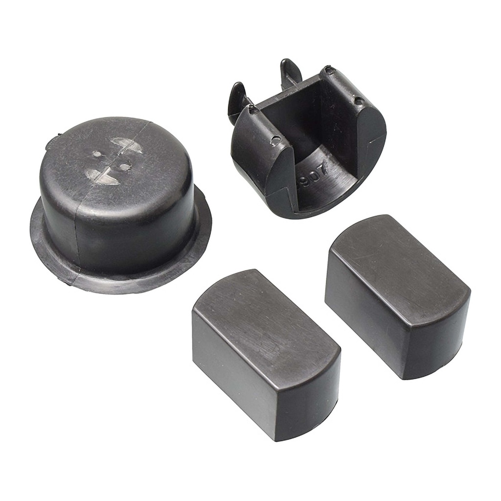 CUENCA DE TAPA DG RAM 94-08/PICK UP  FD F-150 87-06/RANGER 89-04/SUPER DUTY 99-04/PICK UP 87-06  4 PIEZAS NEGRA PLASTICO HUSHAN    