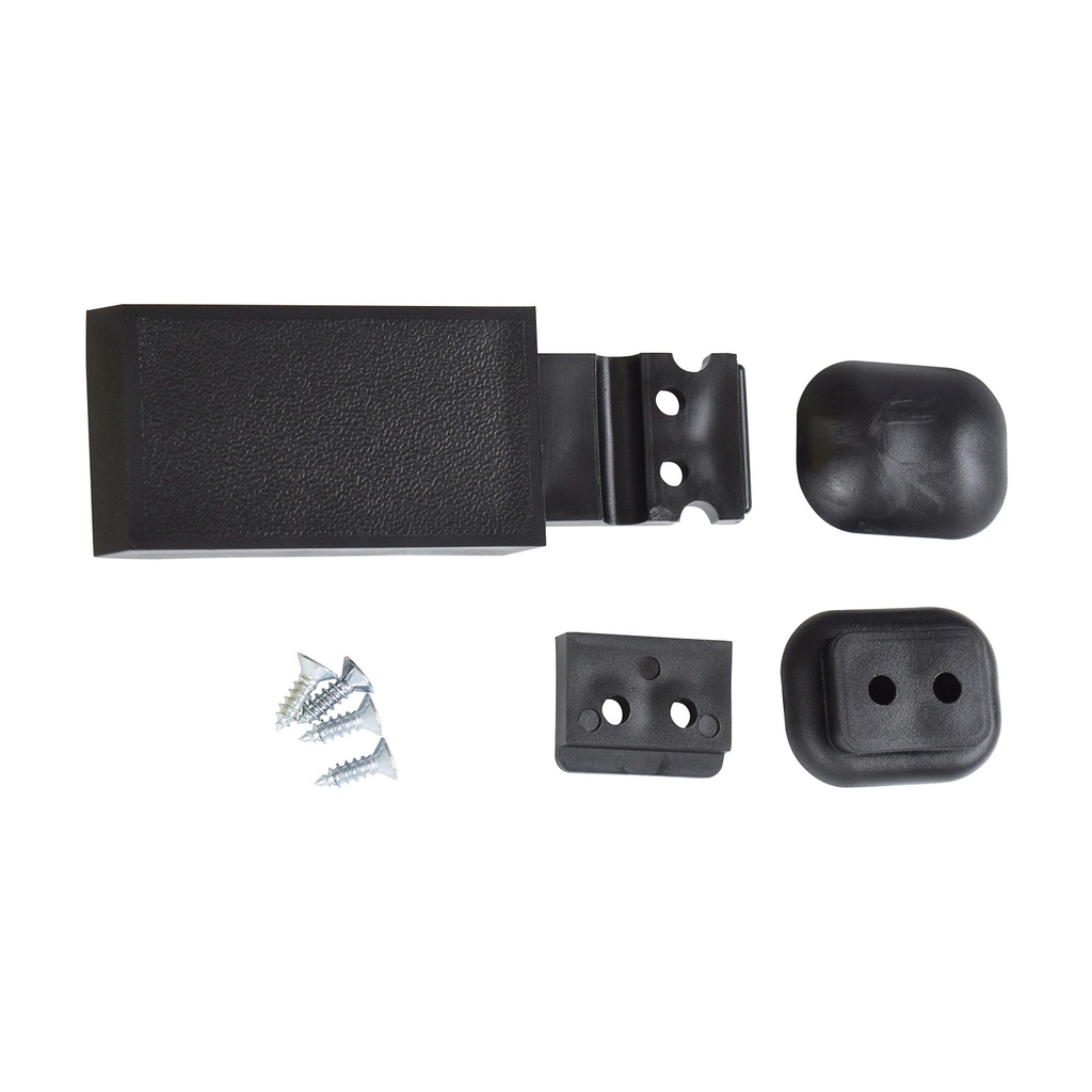 BROCHE VENTANILLA DG RAM 94-01  FD F-150/F-250 80-96/RANGER 83-92  JUEGO NEGRO CORRUGADA HUSHAN  Trasera  