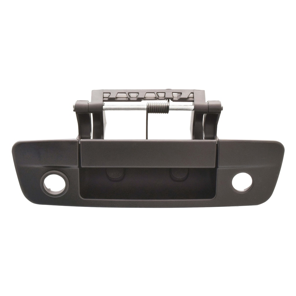 MANIJA DE TAPA DG RAM 1500/2500 13-17  CON HOYOS PARA LLAVE Y CAMARA LISA NEGRA PLASTICO HUSHAN    