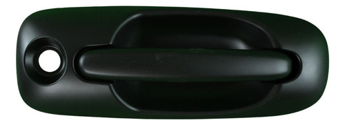 MANIJA EXTERIOR CR VOYAGER/TOWN & COUNTRY  DG CARAVAN 01-07  LISA PARA PINTAR NEGRA PLASTICO HUSHAN Derecho Delantera  