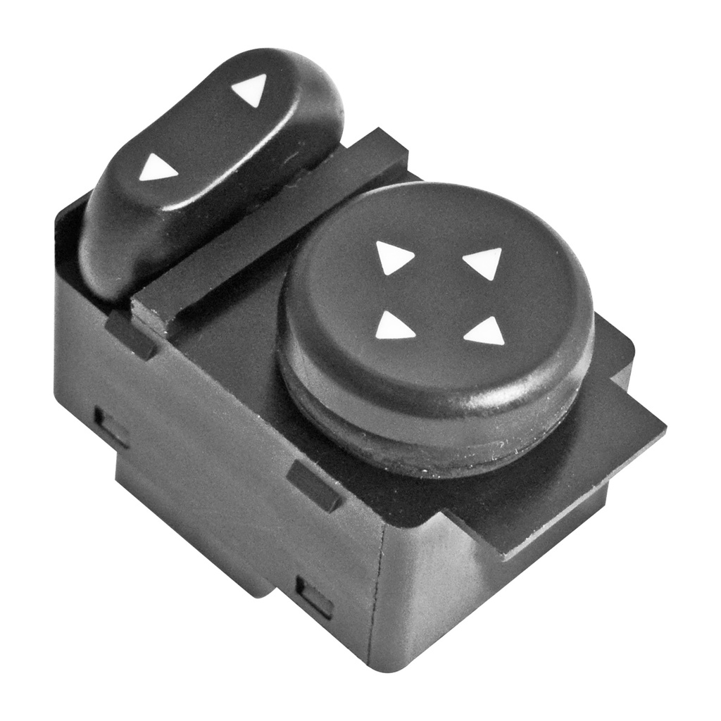 CONTROL ELECTRICO FT PALIO 06-18/STRADA 05-14/UNO 10-18/GRANDE PUNTO 07-13/IDEA 03-12  DE ESPEJO 8 PINS NEGRO 12VCC MANIJAUTO    