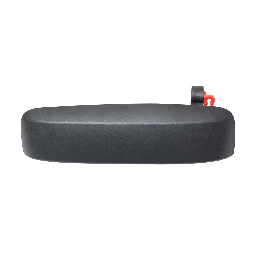 MANIJA EXTERIOR FT PANDA 07-12  CORRUGADA NEGRA PLASTICO HUSHAN Izquierdo Trasera  