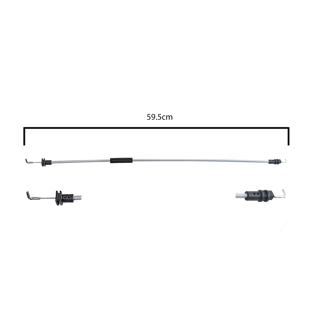 CHICOTE CERRADURA FT UNO 15-20  59.5CM GENERICA Derecho Delantera  