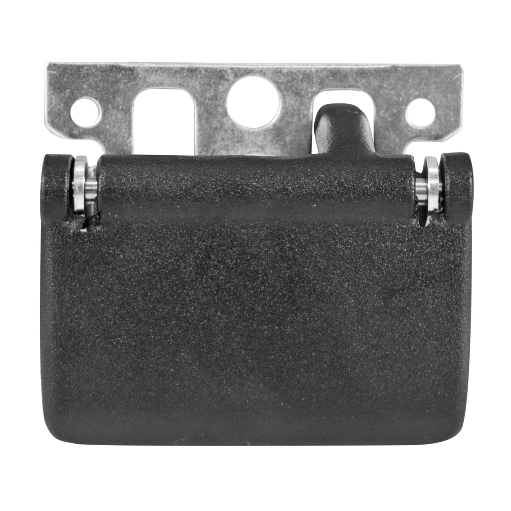 MANIJA INTERIOR FD AEROSTAR 86-97/ECONOLINE 88-91/EXCURSION 00-07/SUPER DUTY 99-15  CORRUGADA NEGRA TODA METAL HUSHAN Derecho Delantera/Trasera  