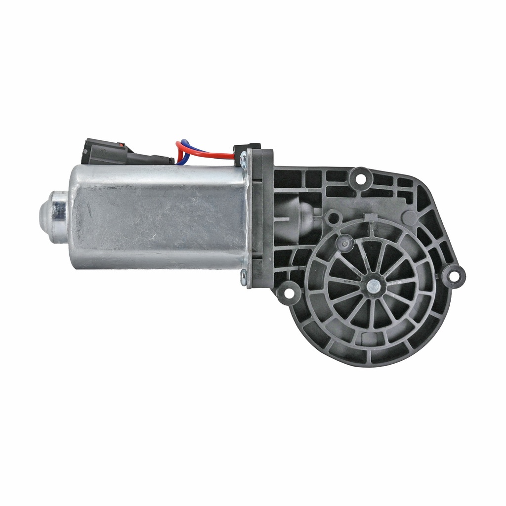 MOTOR DE ELEVADOR ELECTRICO LC TOWN CAR 81-89  MR COUGAR 69-97  FD THUNDERBIRD 67-97/EXPLORER 91-94/ECONOLINE 81-90/BRONCO II 87-96/BRONCO 78-84/AEROSTAR 86-89  2 PINS 9 DIENTES ESPUELA 12VCC 3 MANIJAUTO Izquierdo Delantera  