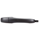 MANIJA EXTERIOR CR VOYAGER/TOWN & COUNTRY  DG CARAVAN 08-16  VW ROUTAN 09-12  SIN HOYO PARA LLAVE LISA PARA PINTAR NEGRA PLASTICO HUSHAN Derecho/Izquierdo  Puerta corrediza 