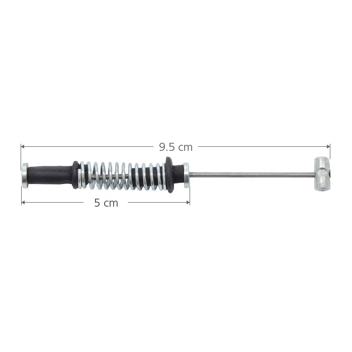 CHICOTE CERRADURA FD FIESTA 97-02/IKON 01-07/CONTOUR 96-00  9.5 CM ACTIVADOR PARA SEGURO Derecho/Izquierdo   