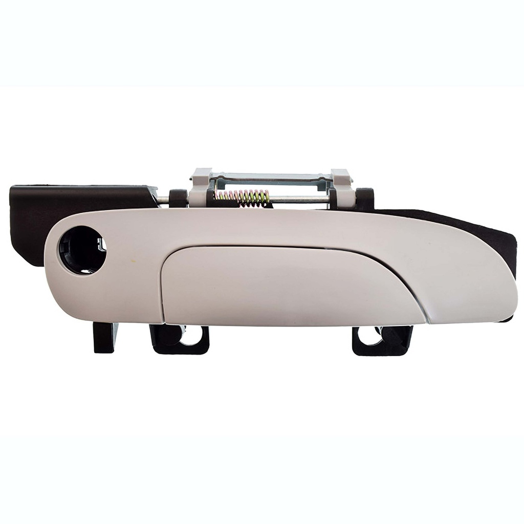 MANIJA EXTERIOR FD CONTOUR 96-00  MR MYSTIQUE 95-00  CON HOYO PARA LLAVE CON BASE LISA PARA PINTAR GRIS PLASTICO HUSHAN Derecho Delantera  