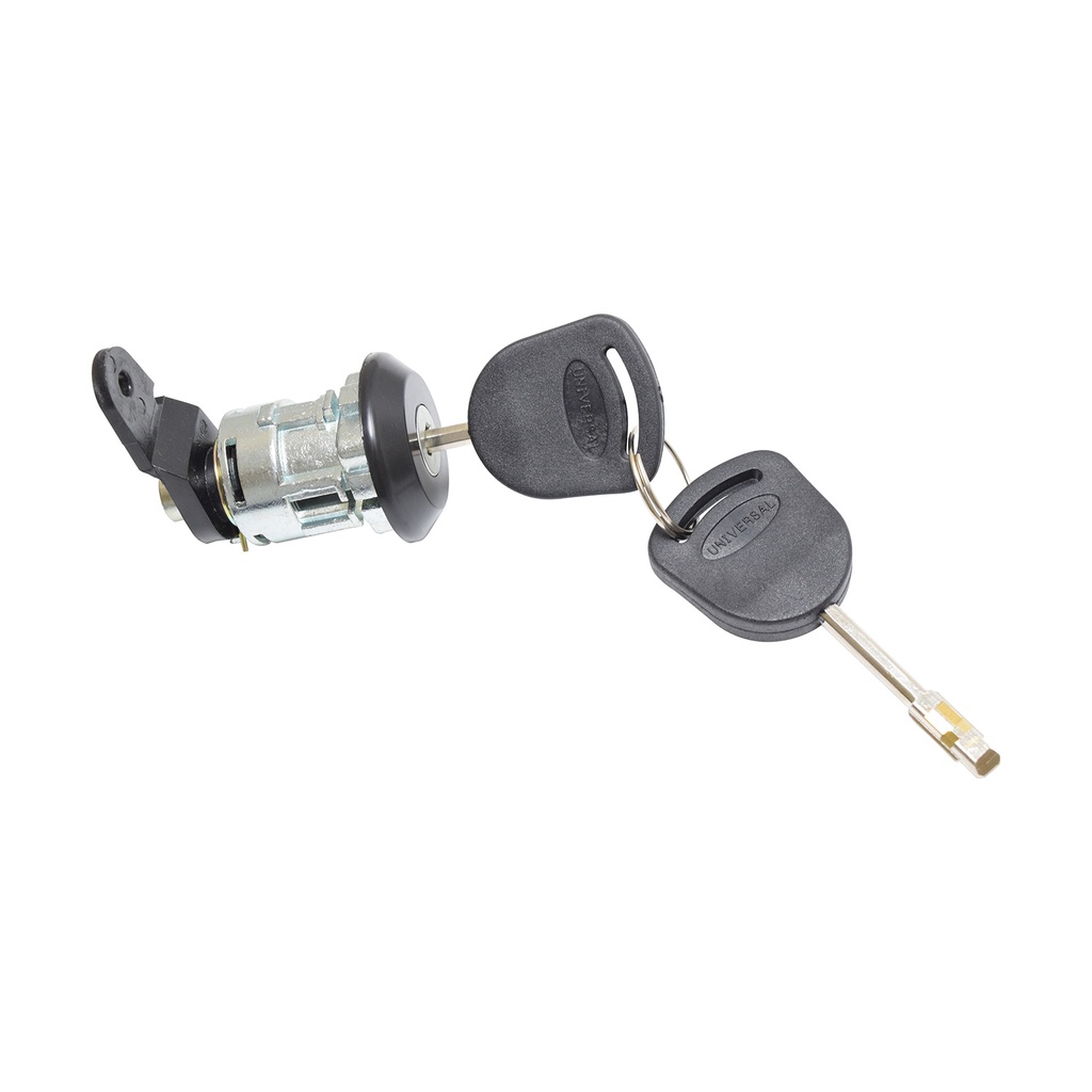 CILINDRO PARA PUERTA FD COURIER 01-12/IKON 01-07/KA 01-08/FIESTA 97-02  1 PIEZA METAL GENERICA Derecho Delantera  