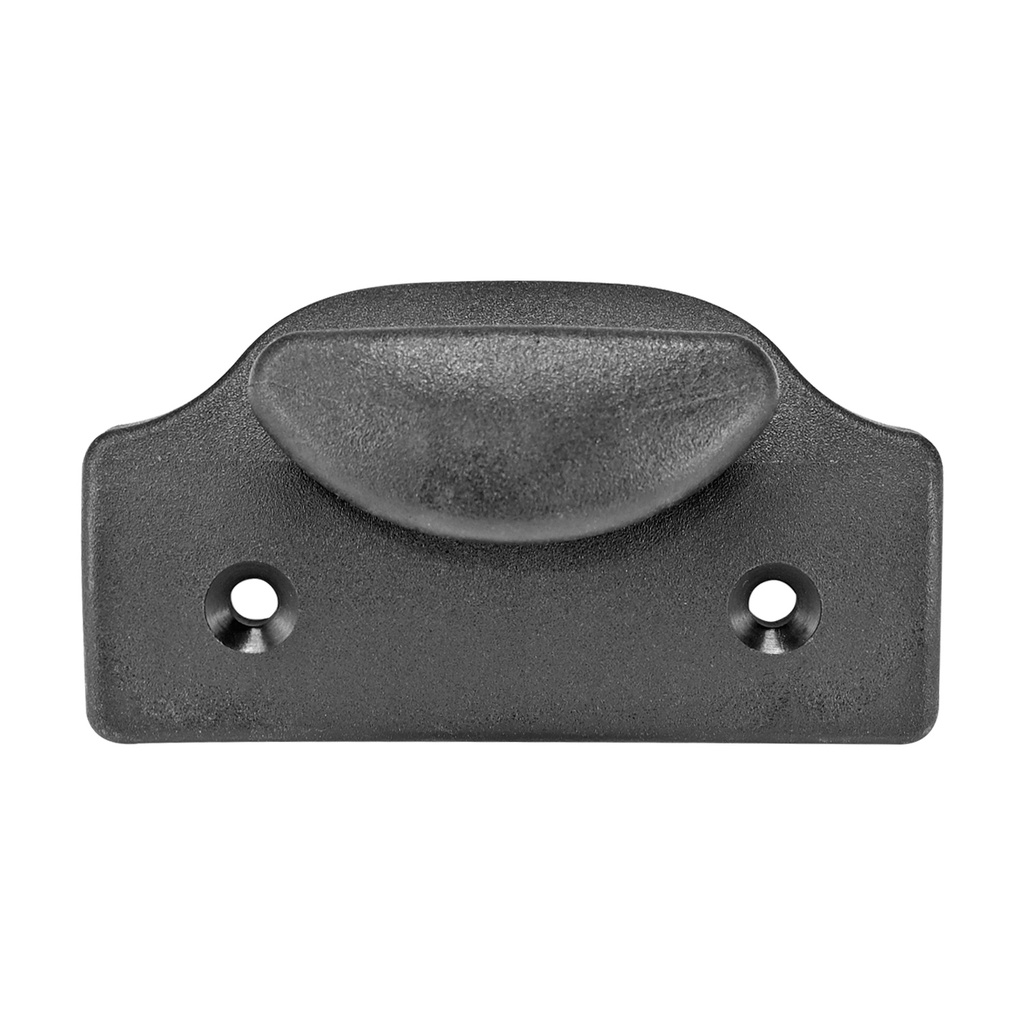 MANIJA DE TAPA FD COURIER 01-10  GANCHO SUJETADOR 1 PIEZA CORRUGADA NEGRO PLASTICO GENERICA Derecho/Izquierdo Trasera Tapa caja 