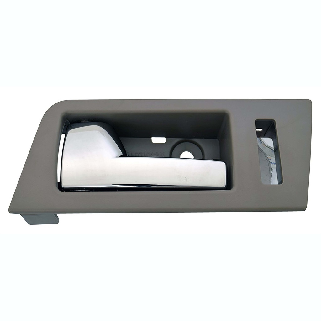 MANIJA INTERIOR FD ESCAPE 08-12/FOCUS USA TYPE  MZ TRIBUTE  MR MARINER 08-11  CON HOYO PARA SEGURO GRIS/CROMO PLASTICO HUSHAN Izquierdo Delantera  