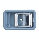 MANIJA INTERIOR MZ B2000/B2200 86-93  FD ESCORT 91-96  GRIS/CROMO PLASTICO HUSHAN Derecho/Izquierdo Delantera/Trasera  