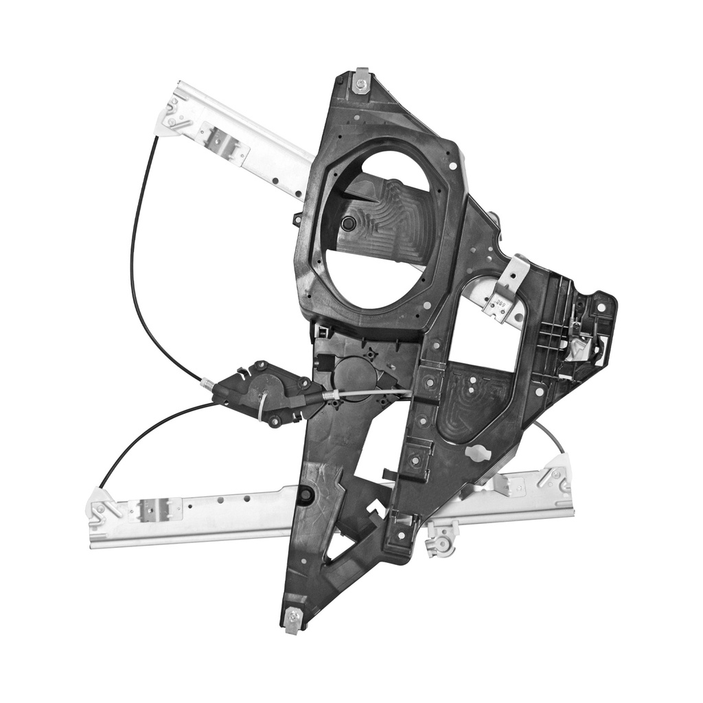 ELEVADOR DE CRISTAL FD EXPEDITION  LC NAVIGATOR 03-06  ELECTRICO CON BASE SIN MOTOR 12VCC HUSHAN Derecho Delantera  