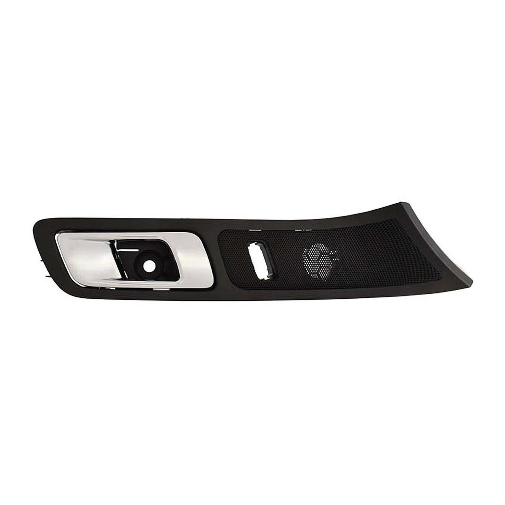 MANIJA INTERIOR FD EXPLORER BASE 11-16  CON HOYO PARA SEGURO NEGRA/CROMO PLASTICO HUSHAN Derecho Delantera  