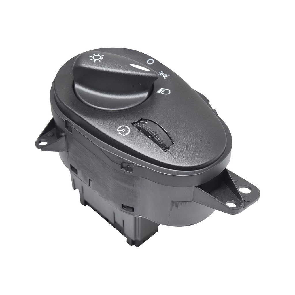 INTERRUPTOR LUZ DE FARO FD FOCUS 00-04  16 PINS CON REGULADOR NEGRO SIN FARO NIEBLA 12VCC CUB    
