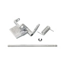 MANIJA EXTERIOR FD FOCUS 00-06  PERNO PARA BASE ZINC HUSHAN Derecho Delantera  