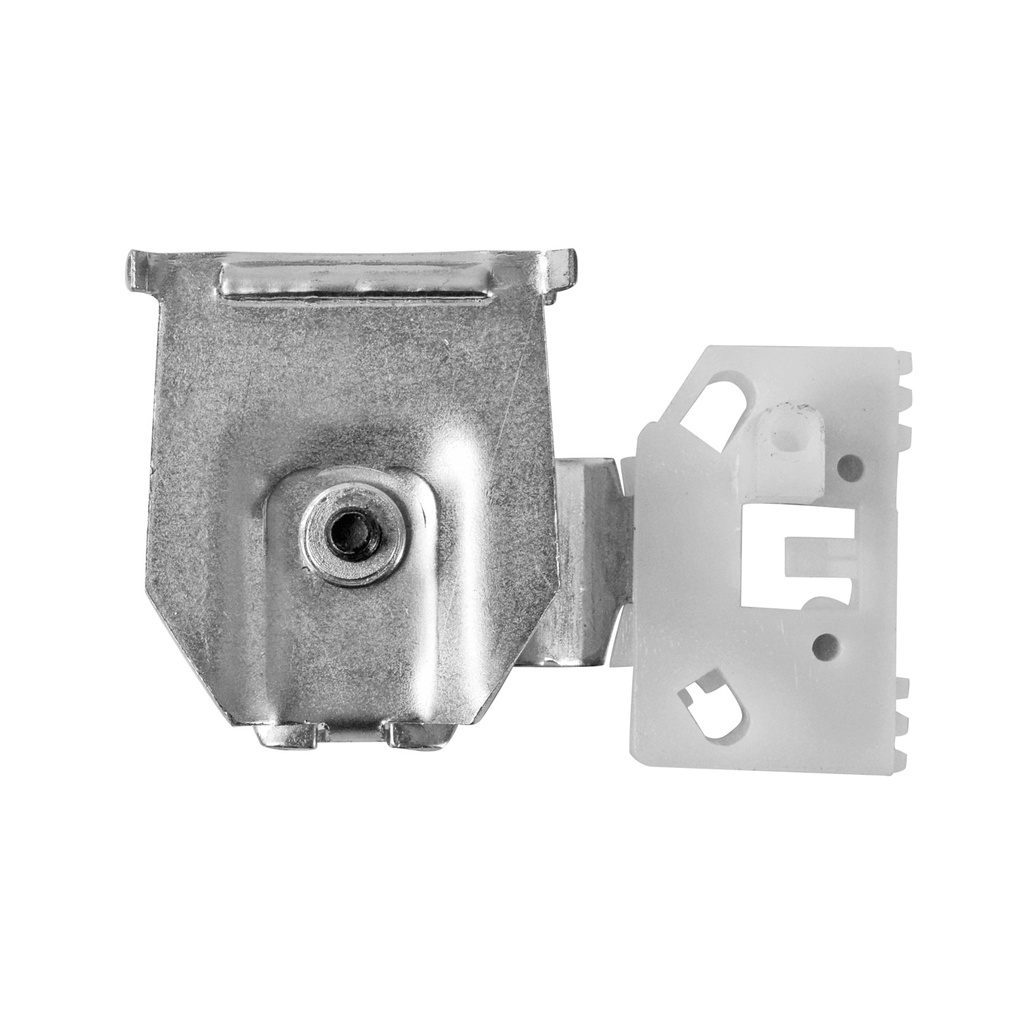 REPUESTO DE ELEVADOR FD LOBO 04-08  LC MARK LT 06-08  BASE CORREDERA 1 PIEZA ZINC CON PLASTICO GENERICA Izquierdo Delantera  