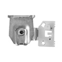 REPUESTO DE ELEVADOR FD LOBO 04-08  LC MARK LT 06-08  BASE CORREDERA 1 PIEZA ZINC CON PLASTICO GENERICA Izquierdo Delantera  