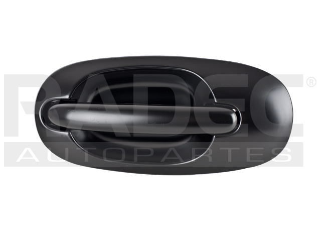 MANIJA EXTERIOR CR VOYAGER/TOWN & COUNTRY  DG CARAVAN 96-00  SIN HOYO PARA LLAVE LISA PARA PINTAR NEGRA HUSHAN Izquierdo  Puerta corrediza 