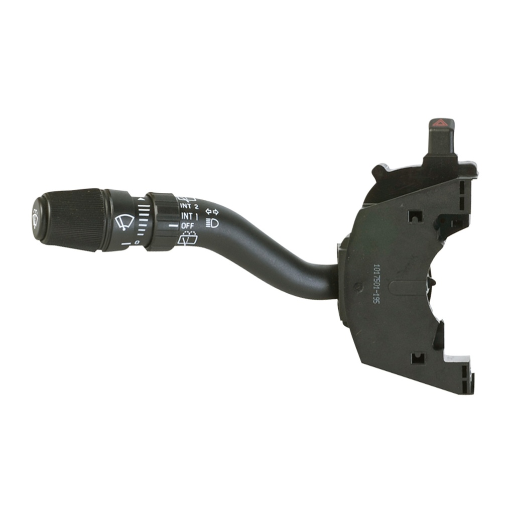 PALANCA DIRECCIONAL FD WINDSTAR 99-03  INTERMITENTES/LIMPIABRISAS 15 PINS CON LIMPIADOR TRASERO NEGRA 12VCC MANIJAUTO    