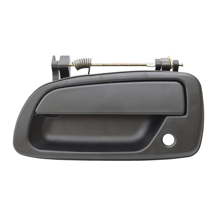 MANIJA EXTERIOR HN SERIE 300 08-16  FO AUMARK 10-16  CON HOYO PARA LLAVE CORRUGADA NEGRA PLASTICO HUSHAN Izquierdo Delantera  