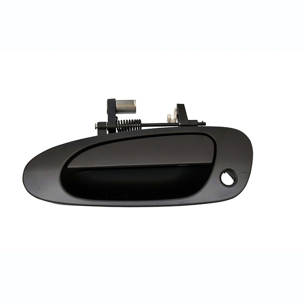 MANIJA EXTERIOR HD ACCORD 2P COUPE 03-07  CON HOYO PARA LLAVE LISA PARA PINTAR NEGRA PLASTICO HUSHAN Izquierdo Delantera  