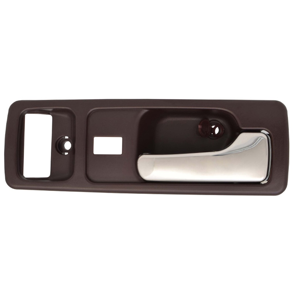 MANIJA INTERIOR HD ACCORD 2P COUPE 90-93  CON HOYO PARA SEGURO SEGURO ELECTRICO CAFE/CROMADO PLASTICO HUSHAN Derecho Delantera  