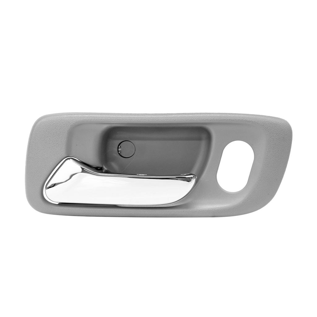 MANIJA INTERIOR HD ACCORD 4P SEDAN 98-02/ODYSSEY 99-04  CON HOYO PARA SEGURO GRIS CLARO/CROMADO PLASTICO HUSHAN Izquierdo Delantera  