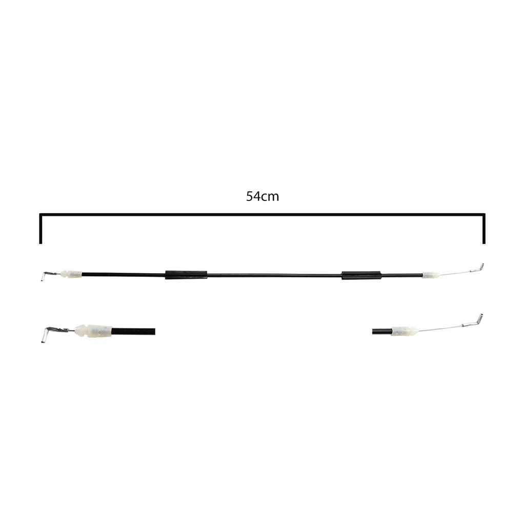 CHICOTE CERRADURA HD CITY 09-14  54 CM GENERICA Derecho Delantera  