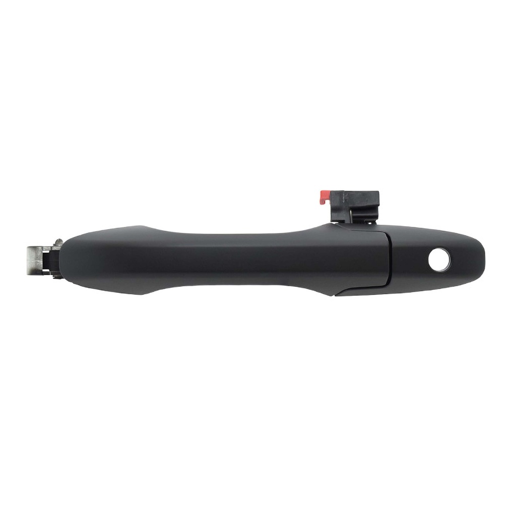 MANIJA EXTERIOR HD CITY 09-14  CON HOYO PARA LLAVE LISA PARA PINTAR NEGRA PLASTICO HUSHAN Izquierdo Delantera  