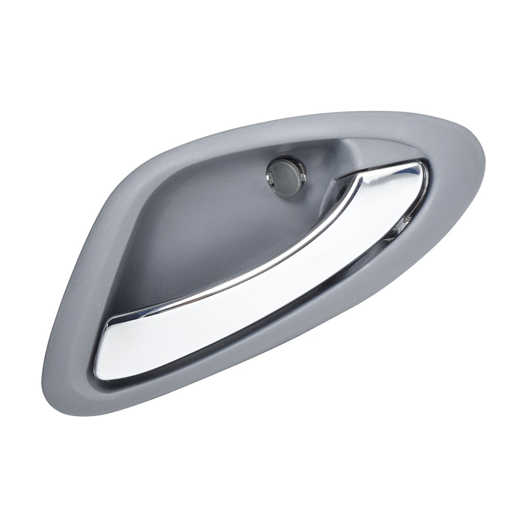 MANIJA INTERIOR HD CITY 02-08/FIT 06-08  GRIS/CROMO PLASTICO HUSHAN Derecho Delantera/Trasera  