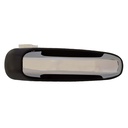 MANIJA EXTERIOR CR ASPEN 07-10  LISA PARA PINTAR NEGRA/CROMO PLASTICO HUSHAN Derecho Trasera  