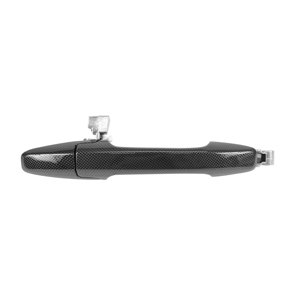 MANIJA EXTERIOR HD CIVIC 06-11/PILOT 09-15  SIN HOYO PARA LLAVE FIBRA DE CARBON NEGRA PLASTICO HUSHAN Derecho Delantera/Trasera  