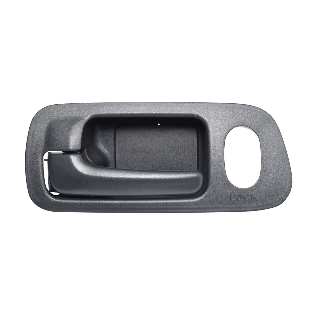 MANIJA INTERIOR HD CIVIC 2P COUPE 01-05  CON HOYO PARA SEGURO NEGRO PLASTICO HUSHAN Izquierdo Delantera  