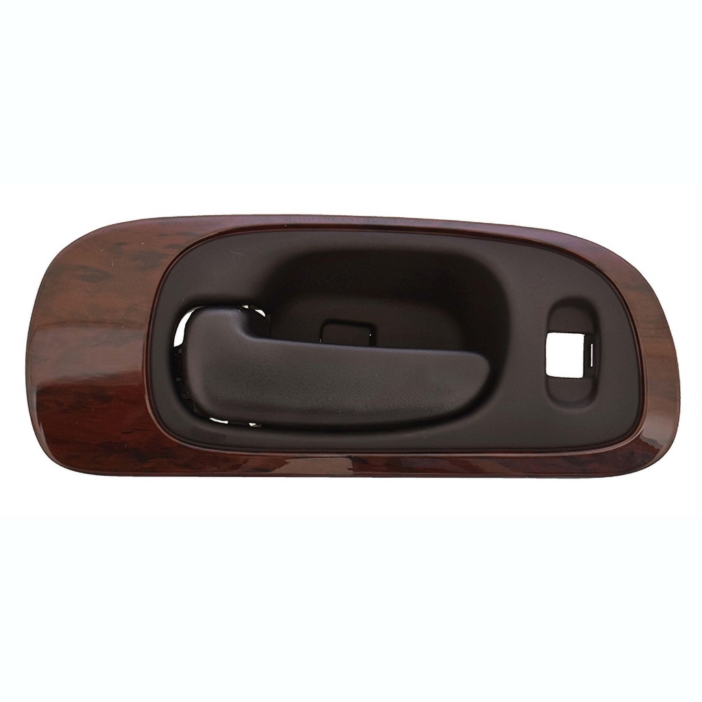 MANIJA INTERIOR CR 300M 99-04/CONCORDE LXI 98-04  CON HOYO PARA SEGURO CON BISEL TIPO MADERA NEGRO PLASTICO HUSHAN Izquierdo Delantera  