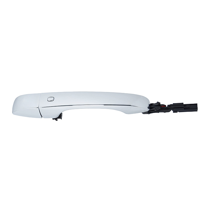 MANIJA EXTERIOR CR 300C 11-16  DG JOURNEY 11-18  SIN HOYO PARA LLAVE CON SENSOR CROMADA PLASTICO HUSHAN Derecho Delantera  