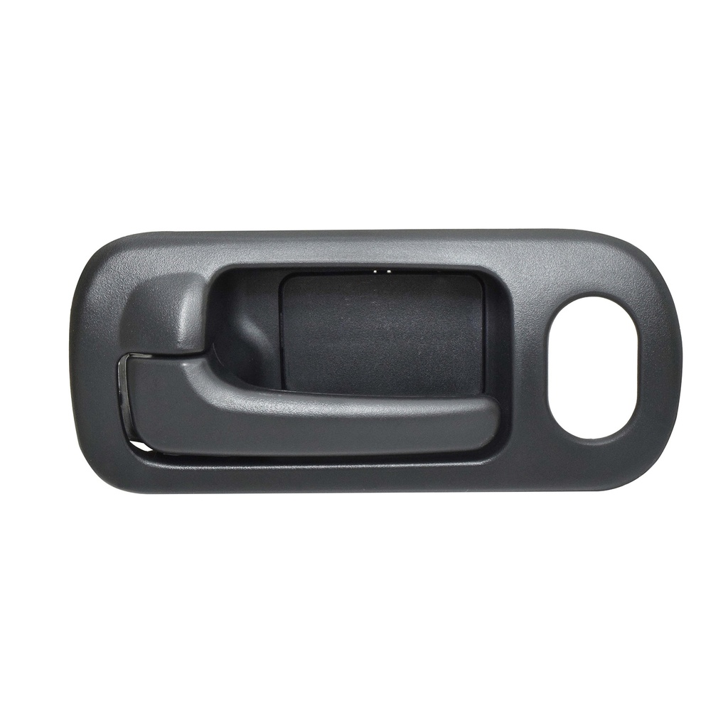MANIJA INTERIOR HD CIVIC 4P SEDAN 01-05  CON HOYO PARA SEGURO NEGRO PLASTICO HUSHAN Izquierdo Delantera  