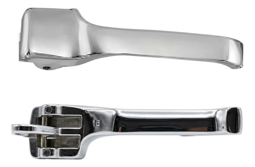 MANIJA INTERIOR DS 620 73-80  CROMO ZINC HUSHAN Izquierdo Delantera  