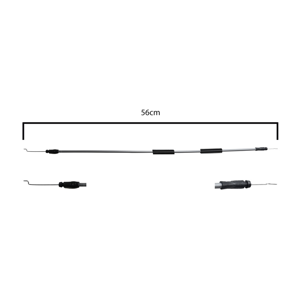 CHICOTE CERRADURA HD HR-V 15-22  56 CM GENERICA Derecho Delantera  