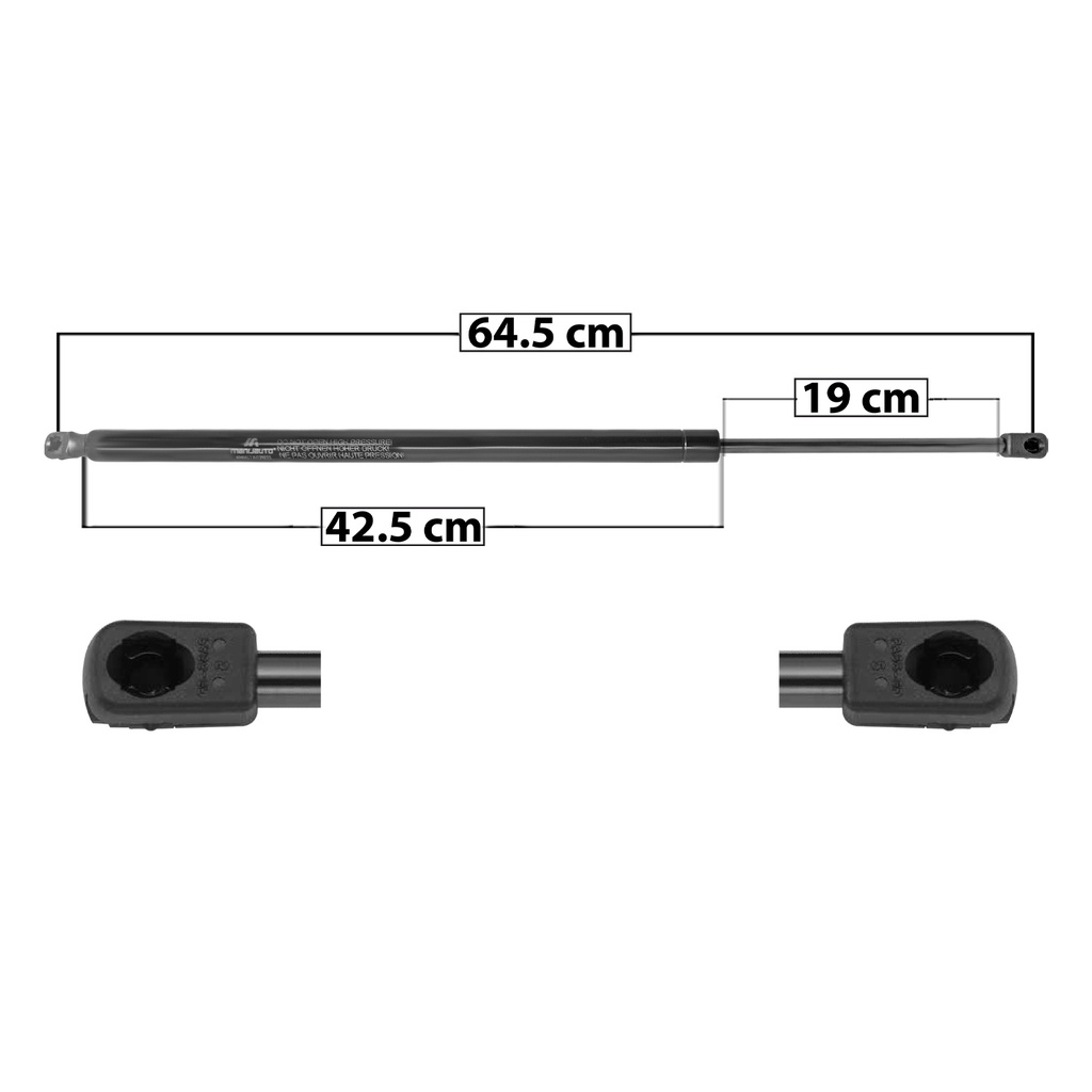 AMORTIGUADOR 5TA PUERTA HD PILOT 03-08  64.5 42.5 19 ENTRADA TIPO 9 ENTRADA 2 TIPO 9 620 139.38 63.22 680 152.87 69.34 MANIJAUTO 5651 Derecho/Izquierdo   