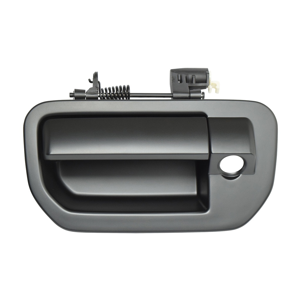 MANIJA DE TAPA HD RIDGELINE 06-14  CON HOYO PARA CAMARA LISA NEGRA PLASTICO HUSHAN    