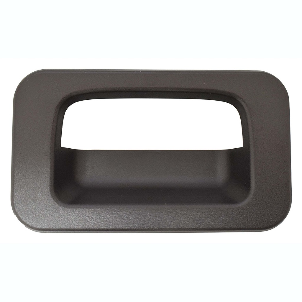 MANIJA DE TAPA HM H2 SUT 03-09  SOLO BISEL CORRUGADA NEGRO PLASTICO HUSHAN    