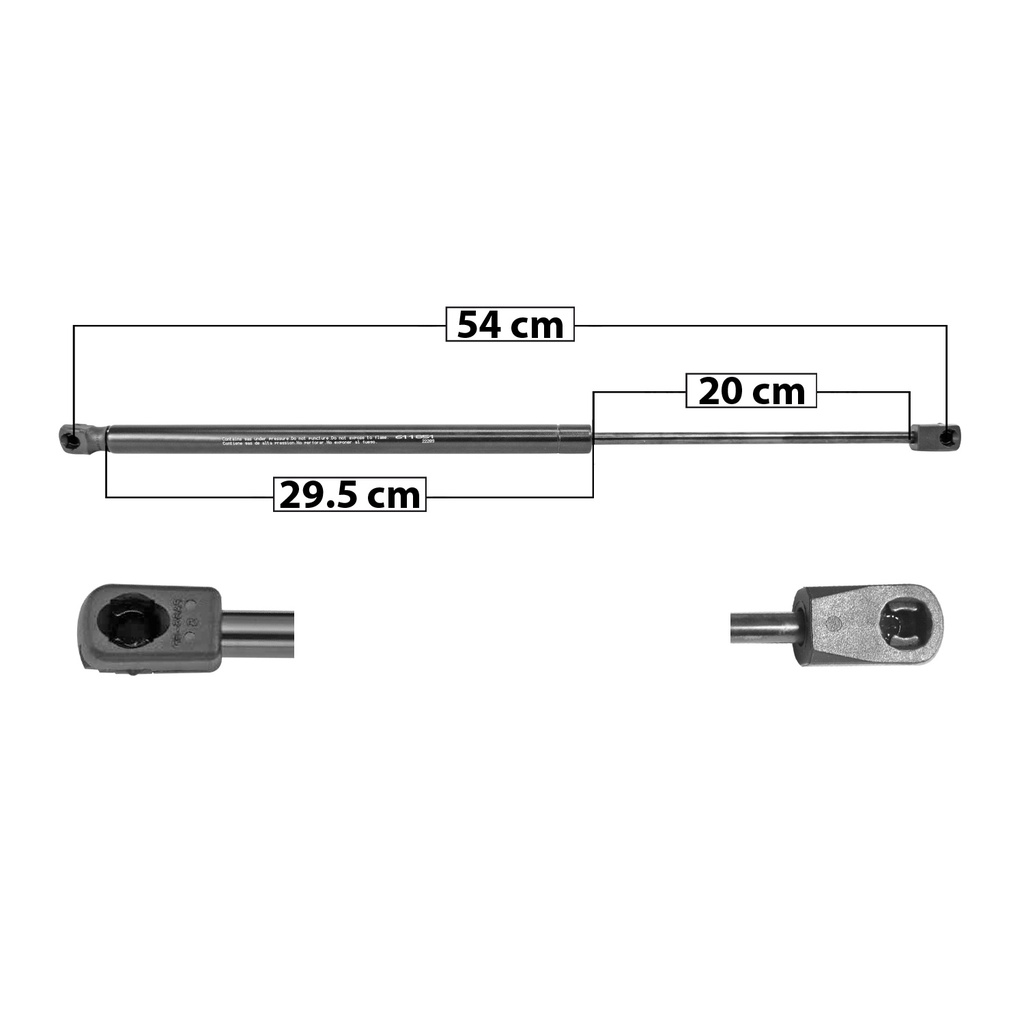 AMORTIGUADOR 5TA PUERTA HY CRETA 17-20  54 29.5 20 310 69.69 31.61 370 83.18 37.73 SPART Derecho/Izquierdo   