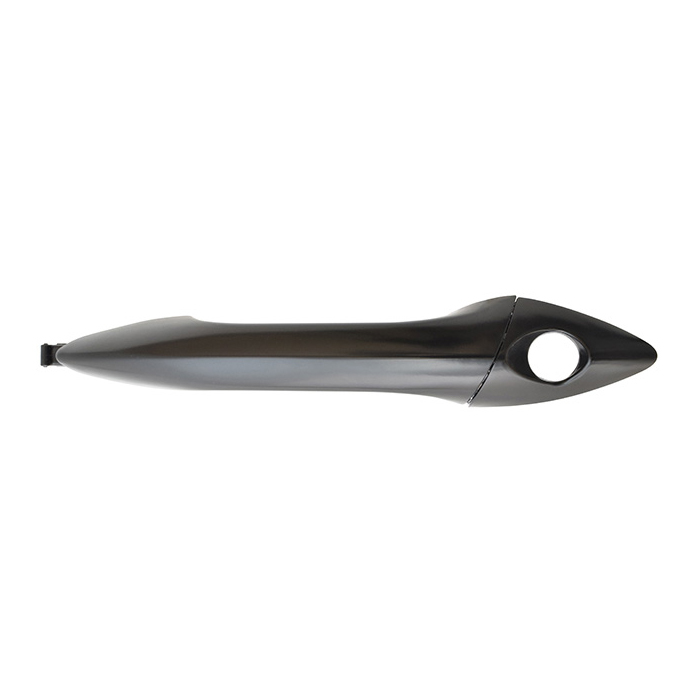 MANIJA EXTERIOR HY ELANTRA 13-16  CON HOYO PARA LLAVE SIN SENSOR LISA PARA PINTAR NEGRA PLASTICO HUSHAN Izquierdo Delantera  