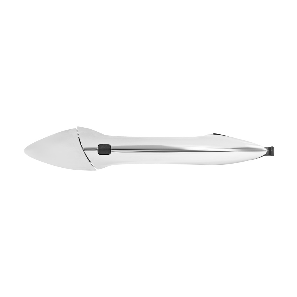 MANIJA EXTERIOR HY ELANTRA 13-16  SIN HOYO PARA LLAVE CON SENSOR CROMADA PLASTICO HUSHAN Derecho Delantera  